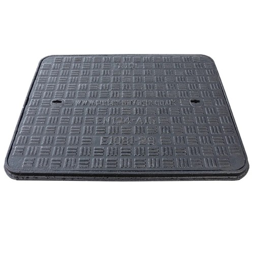 Solid iron manhole - solid,