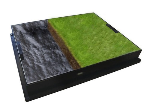 600 450 80mm grass - x,