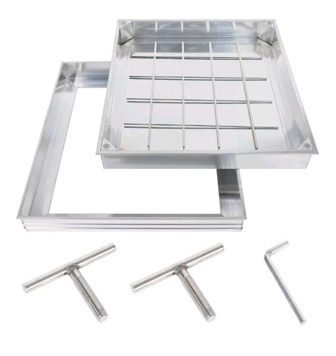 Recessed manhole cover frame - recessed,