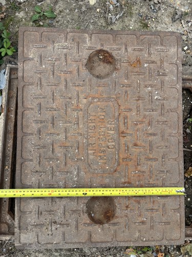 Manhole cover and - cover,