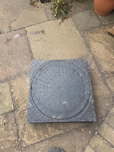 450mm poly manhole - poly, cover