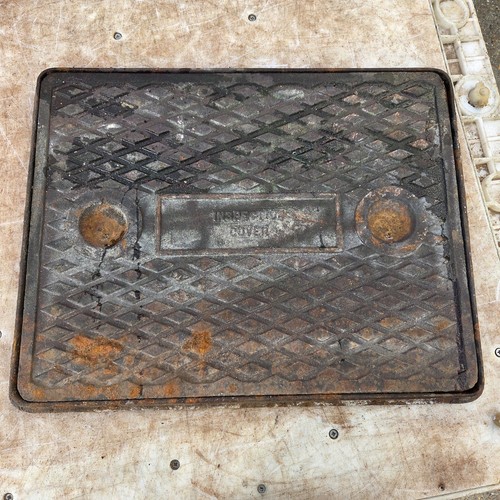 Cast iron manhole cover - cast,
